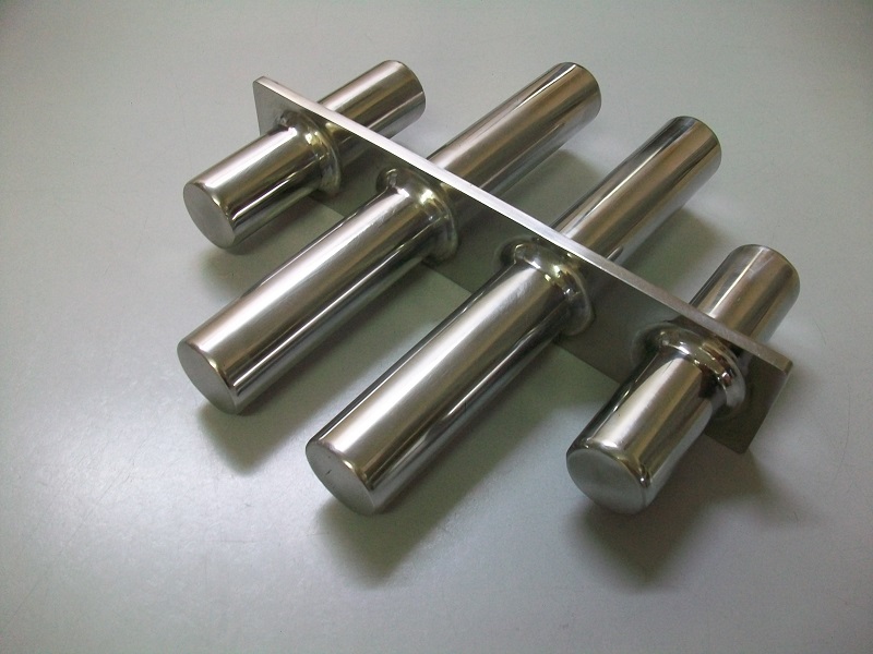 10,000 Gauss Round Rare Earth Grates - Fully Welded Construction